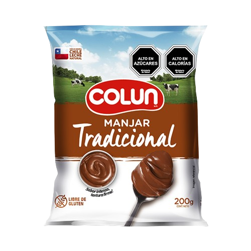 Manjar en bolsa